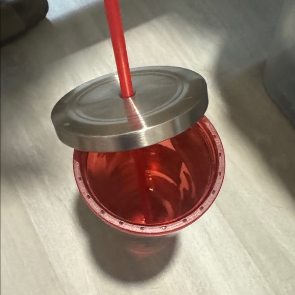 Dutch Bros Sticker-Decorated Tumbler with Straw Christmas - Picture 4 of 4